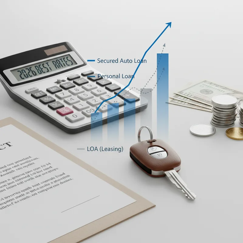 Credit auto : comment obtenir le meilleur taux en 2026
